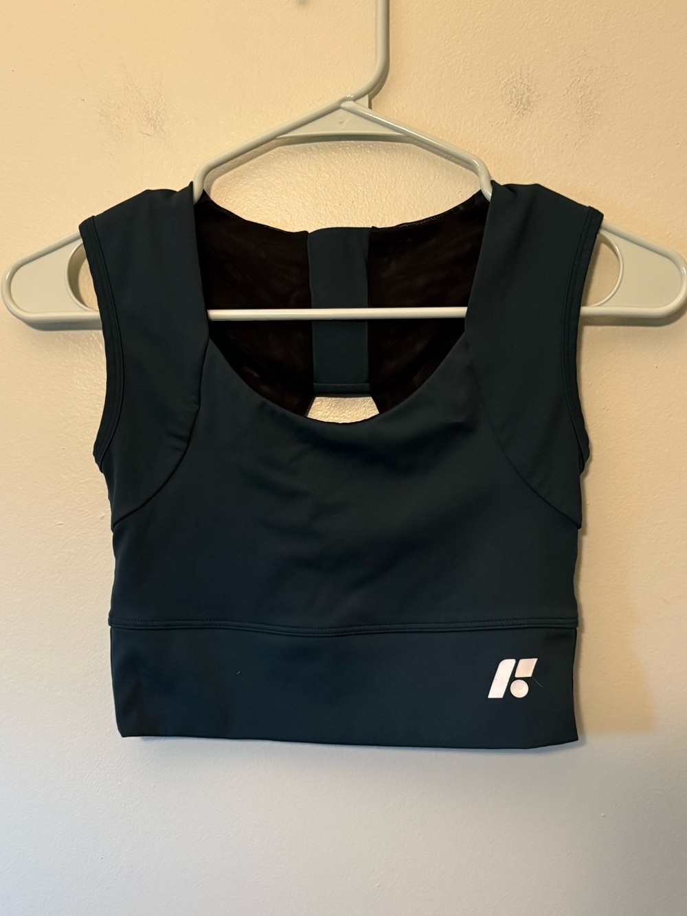FORME Power Bra in Jade, Dark Teal Posture Support Bra, Size Small Women’s